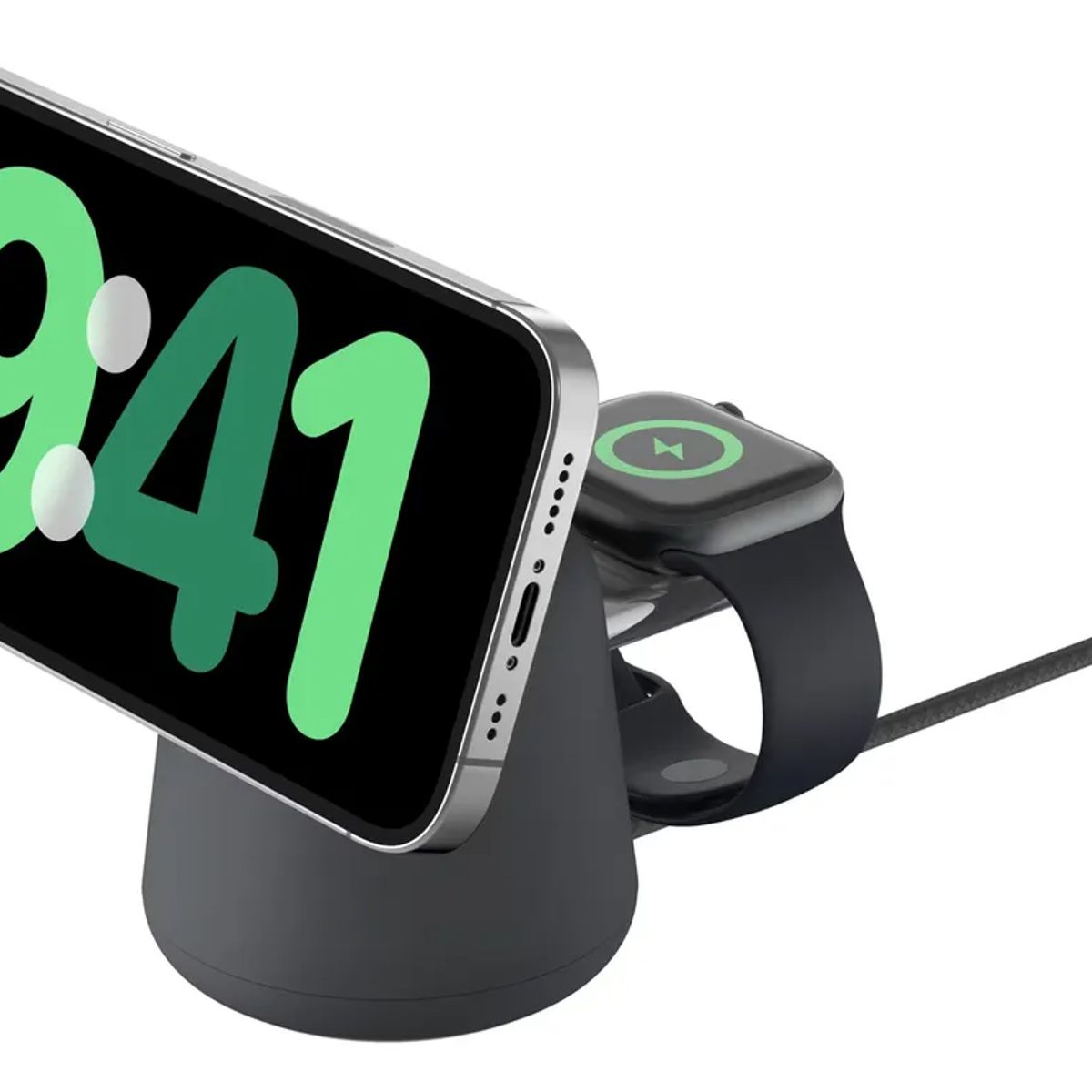 BELKIN - Cargador Belkin Base Magsafe 2 En 1 Inalámbrico