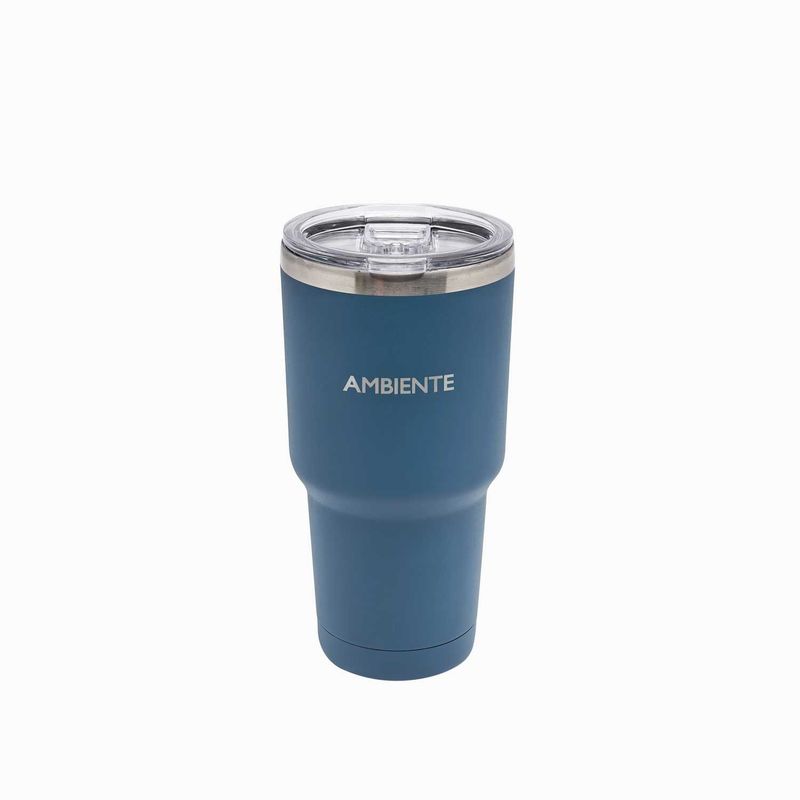 AMBIENTE GOURMET - Vaso doble pared aguamarina 850ml