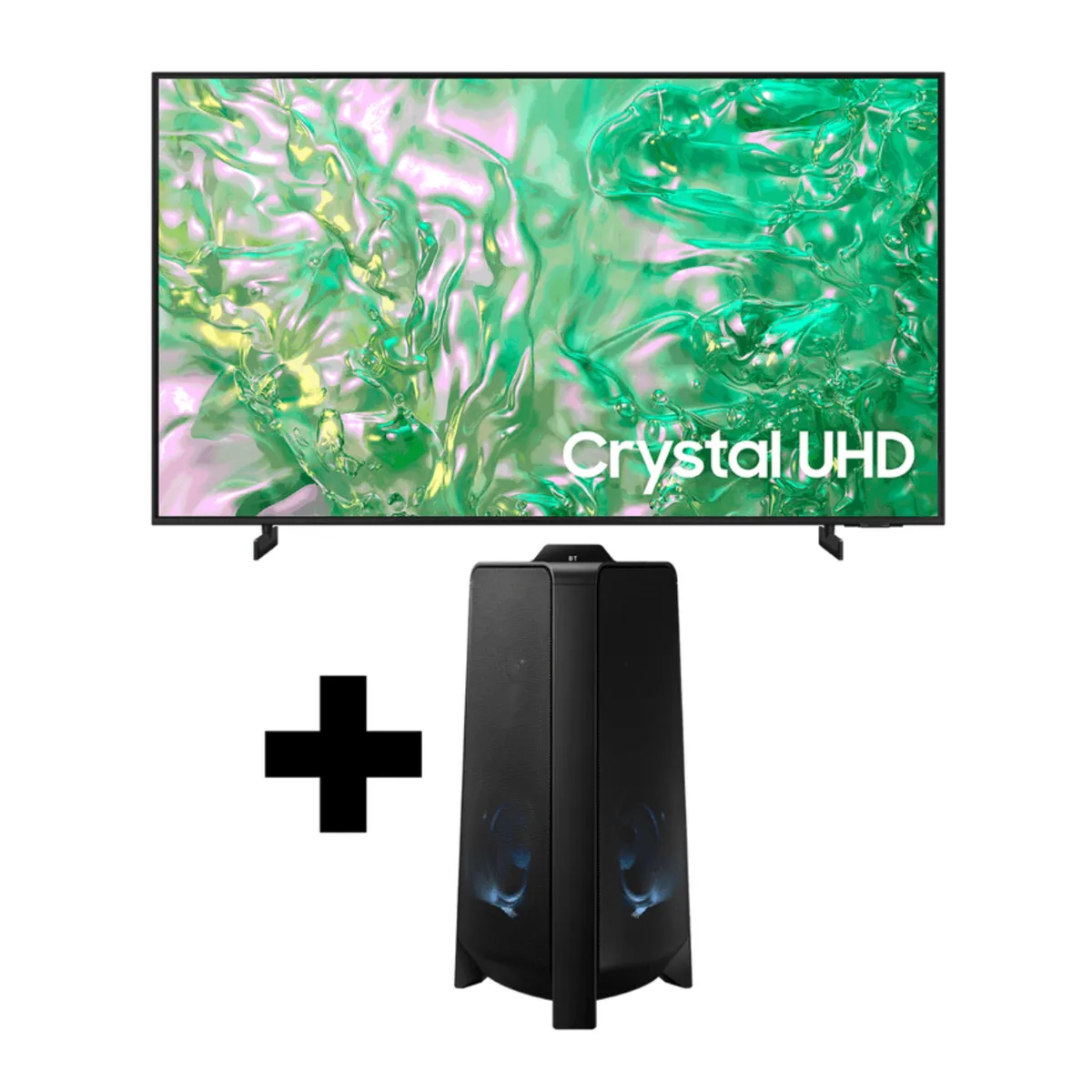 SAMSUNG - Combo Samsung Televisor Crystal DU8000 85 + Torre de Sonido MXT-50
