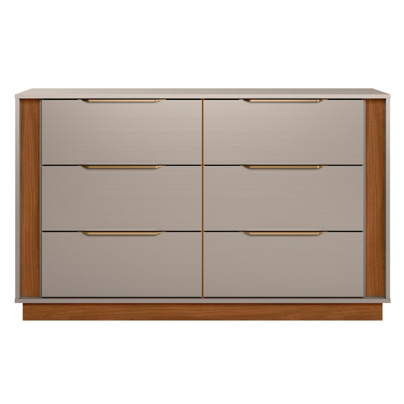MULTIMUEBLES - COMODA GIARDINO 6 CAJONES NUDE