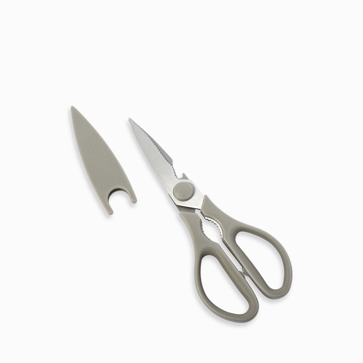 Ambiente gourmet - Tijeras con estuche slate