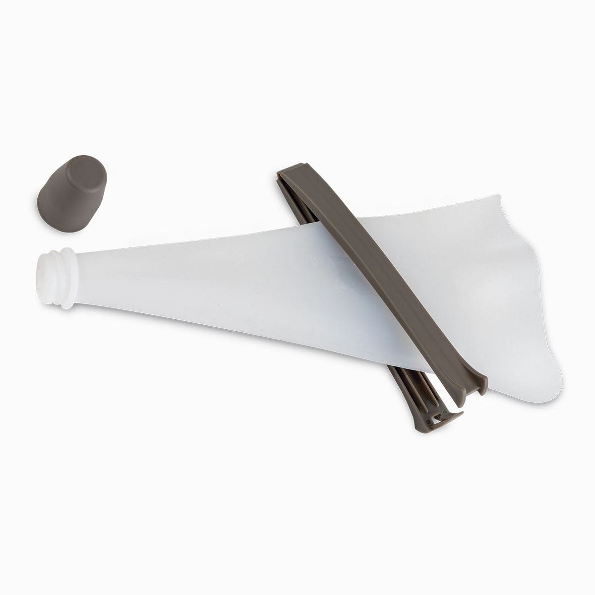 AMBIENTE GOURMET - Manga pastelera en silicona gris Ambiente Gourmet