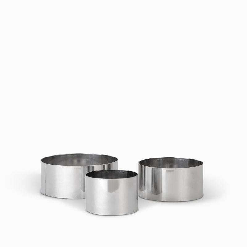 AMBIENTE GOURMET - Aros para emplatar set x 3 Ambiente Gourmet