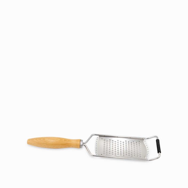AMBIENTE GOURMET - Rallador de mano con mango en madera Ambiente Gourmet