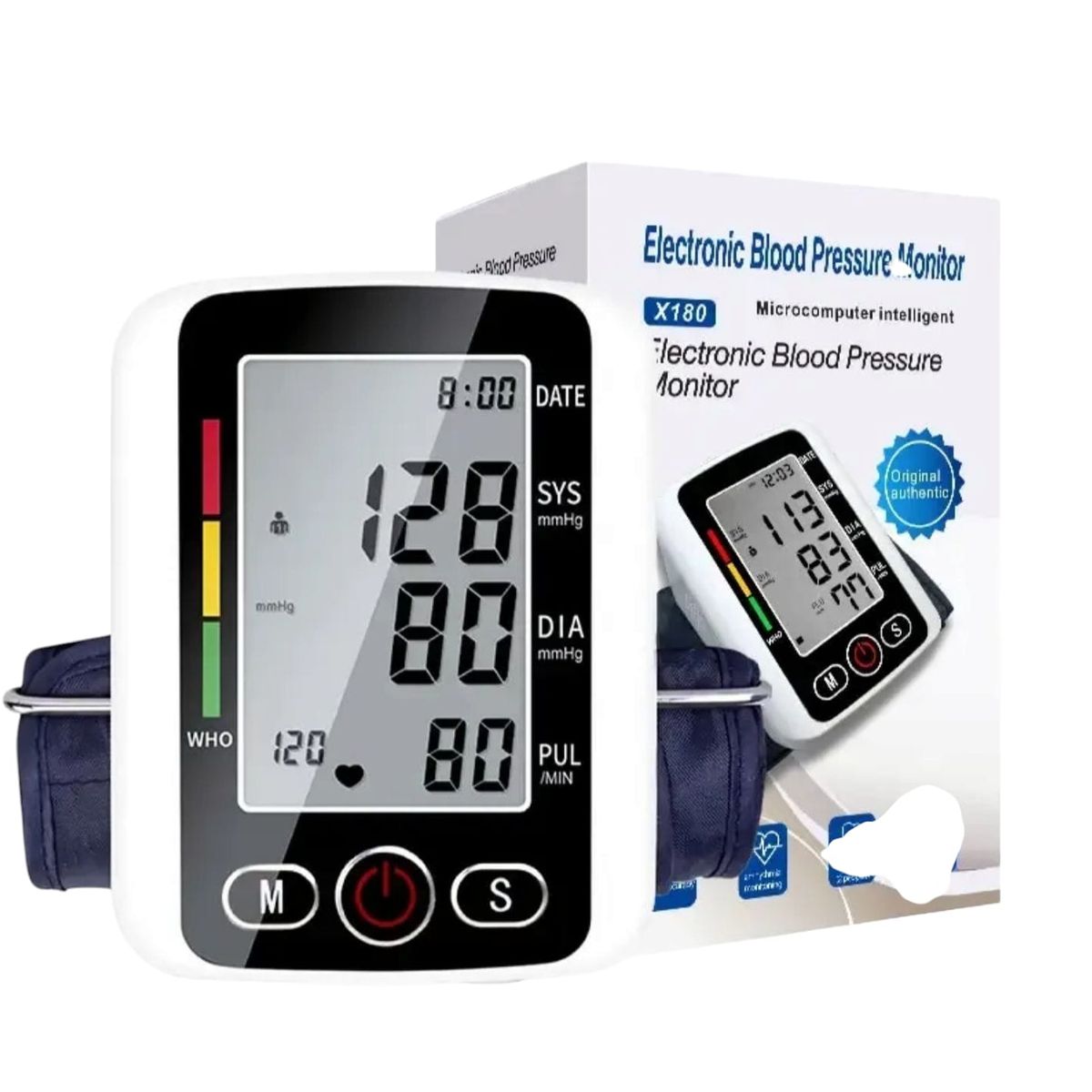 GENERICO - Tensiometro electronico digital automatico brazo funcion voz