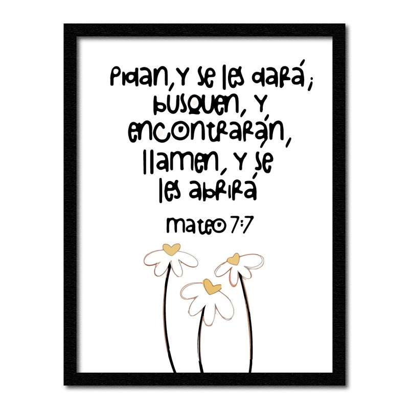GENERICO - Cuadro Decorativo 21x29 marco en madera sin vidrio