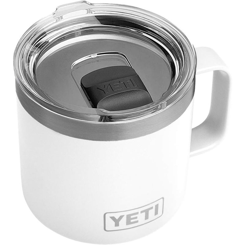 YETI - Taza 14 oz YETI Rambler  Acero Inoxidable Aislada con Lid MagSlider