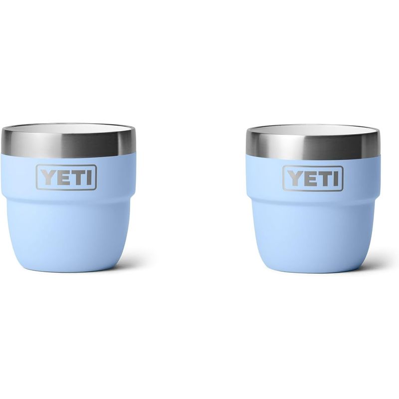 YETI - Taza apilable YETI 4 oz acero inoxidable aislada al vacío 2 pcs