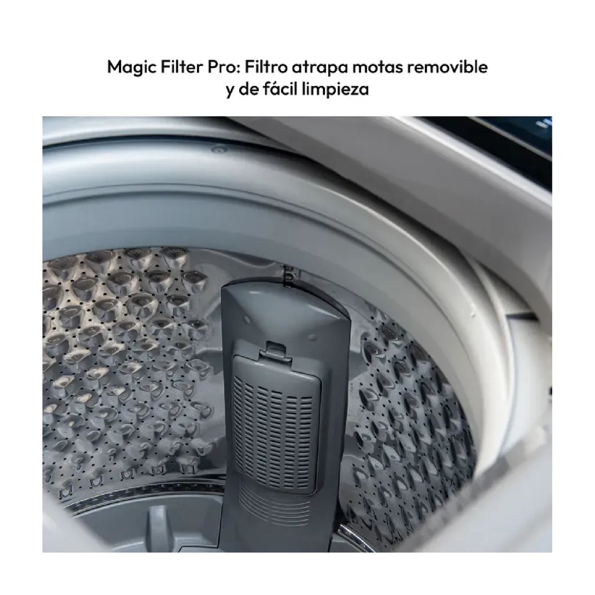 CHALLENGER - Lavadora Challenger Carga Superior 13 Kg (29 Lb) Dark Gray CW5713DG1