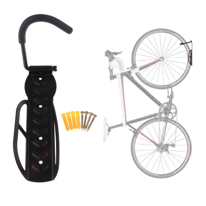 GENERICO - Soporte pared bicicleta base vertical colgar gancho colgador
