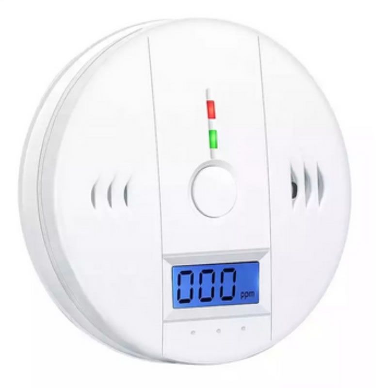 GENERICO - Sensor detector monoxido de carbono indicador alarma humo