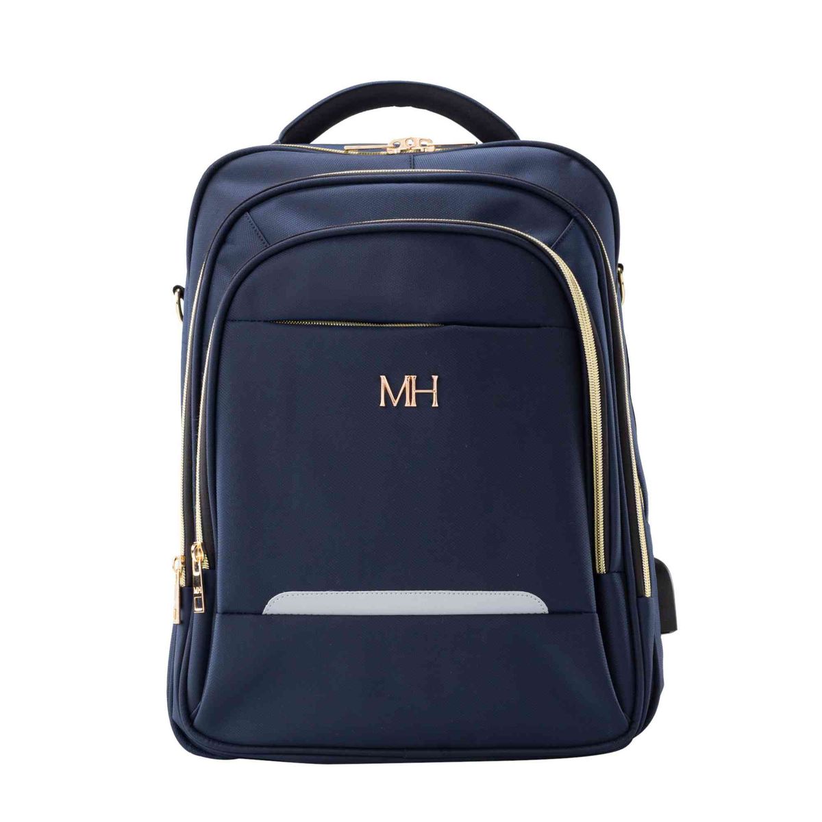 MARIO HERNANDEZ - Morral 3 Cremalleras Compacto Azul Indianapolis