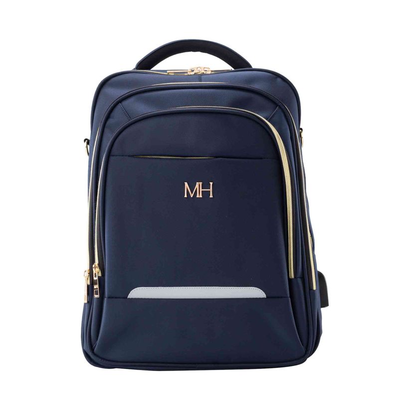 MARIO HERNANDEZ - Morral 3 Cremalleras Compacto Azul Indianapolis