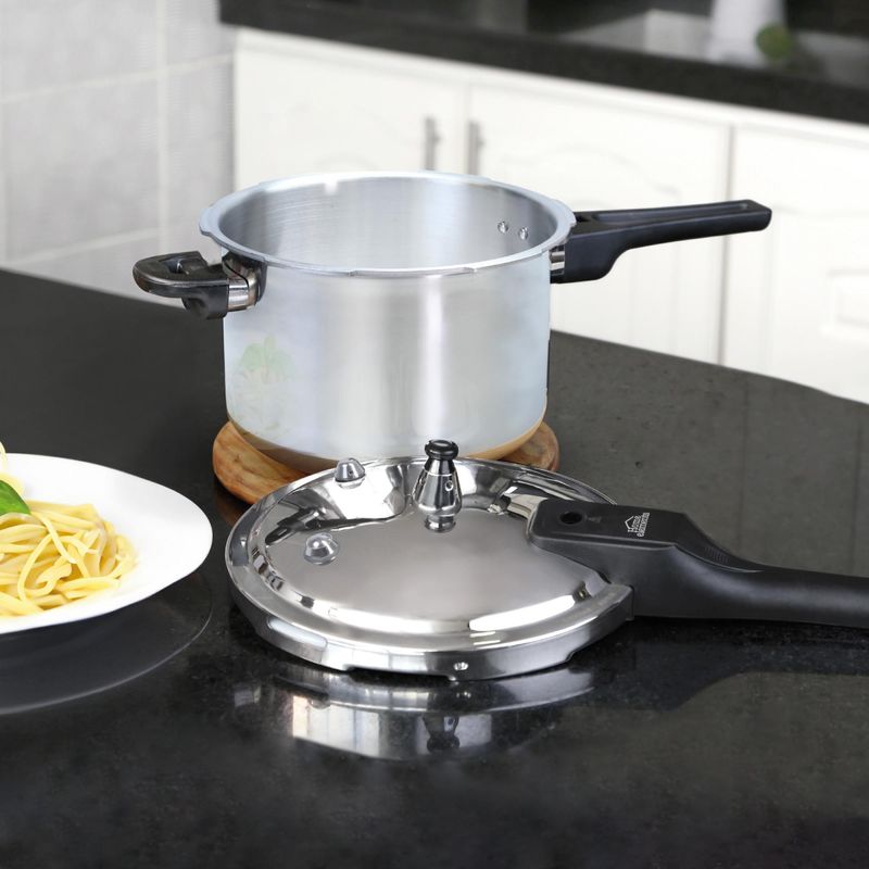 HOME ELEMENTS - OLLA A PRESION ALUMINIO 9L CON TAPA ACERO