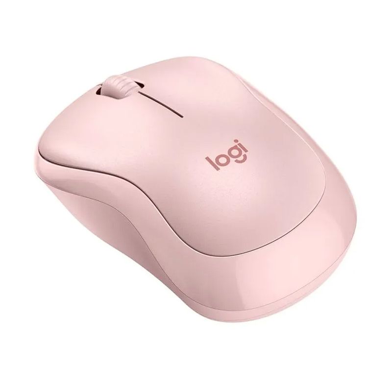 LOGITECH - MOUSE LOGITECH M240- BLUETOOTH  ROSA - TECNOLOGIA SILENT TOUCH