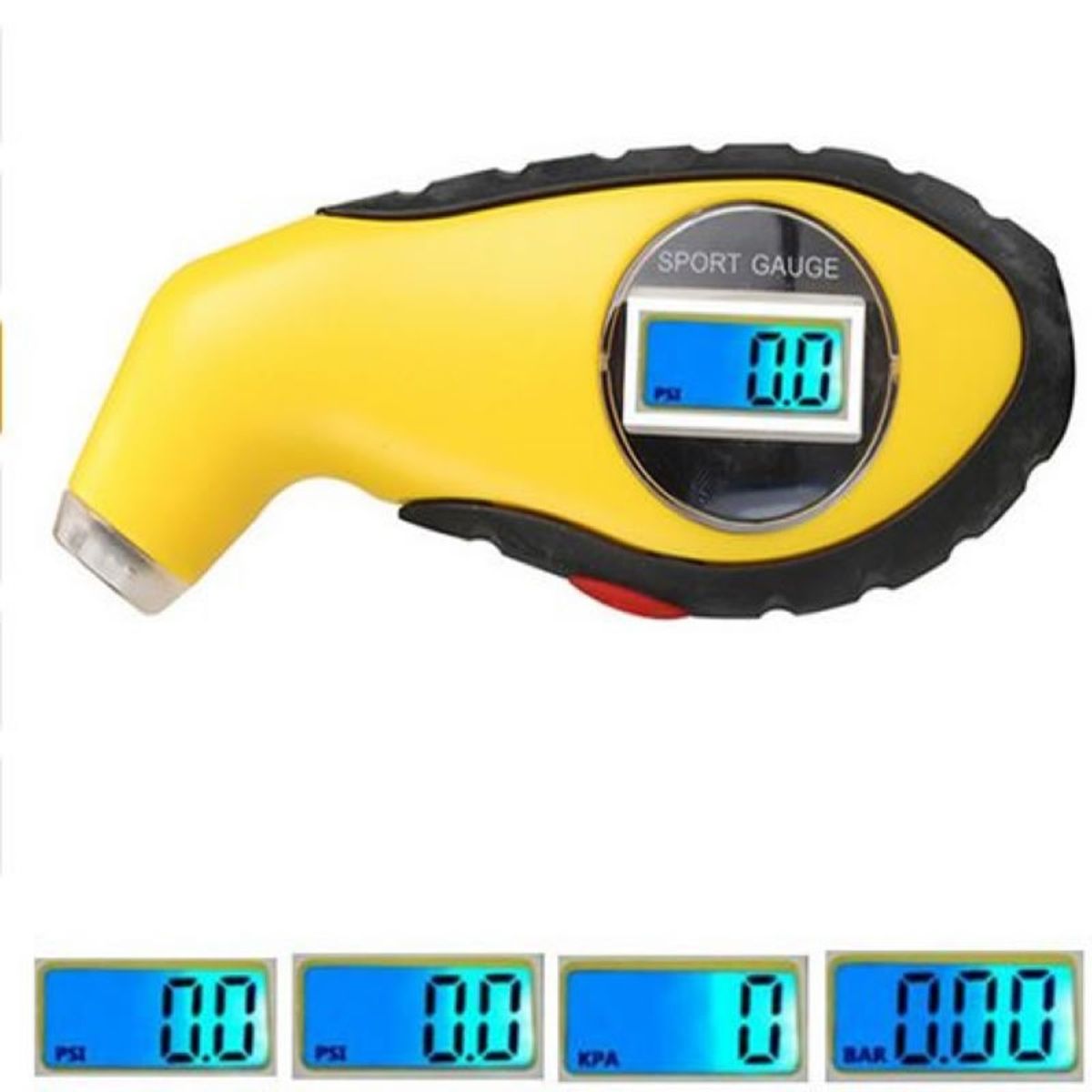 GENERAL - Medidor presion digital aire llantas carro moto manometro