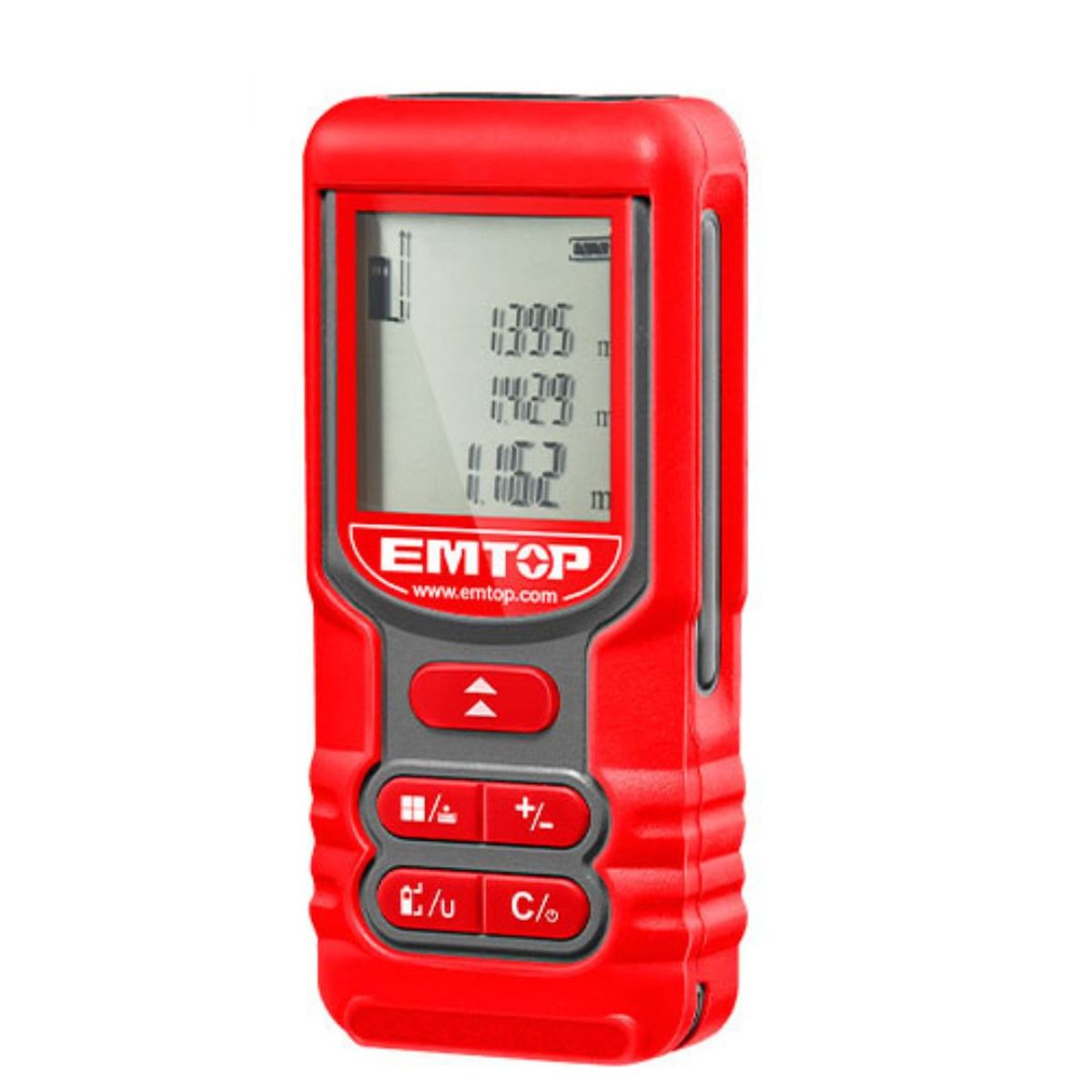 EMTOP - Medidor De Distancia Laser 0.05 A 60 Metros Emtop