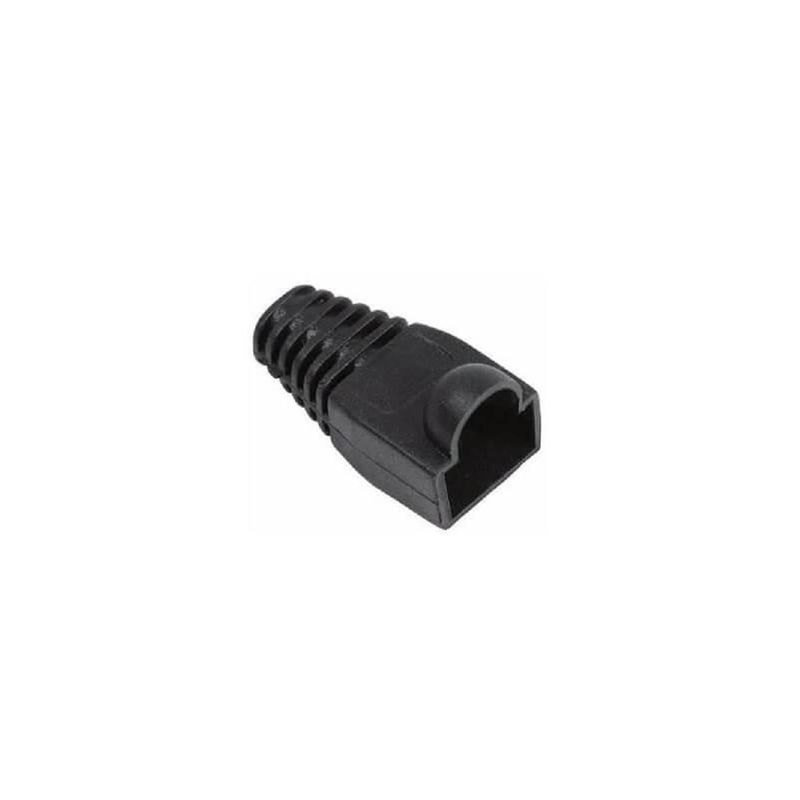 GENERICO - Capuchón para RJ45 Color Negro