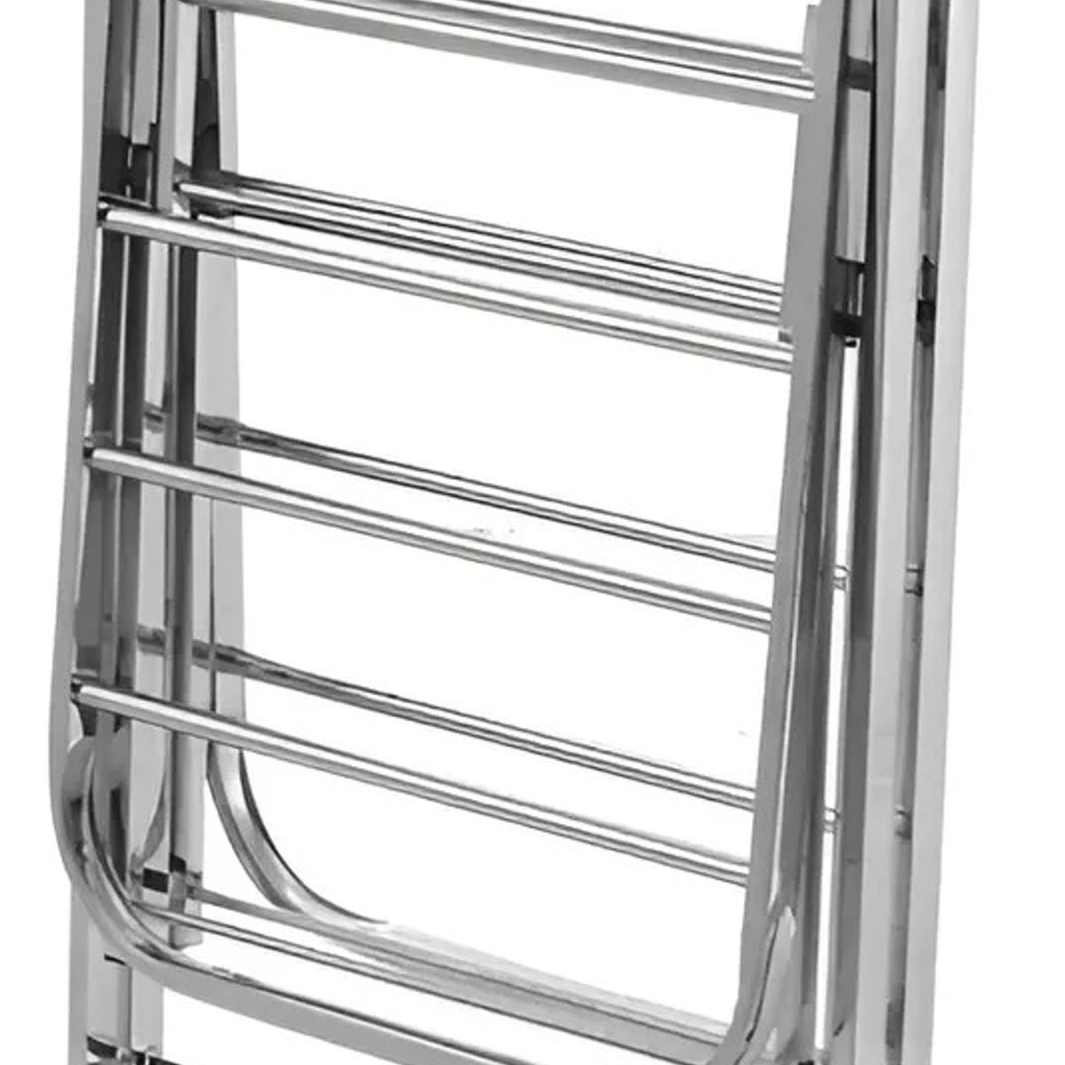 KIDSHOP - Tendedero De Ropa Plegable De Piso En Acero Inoxidable