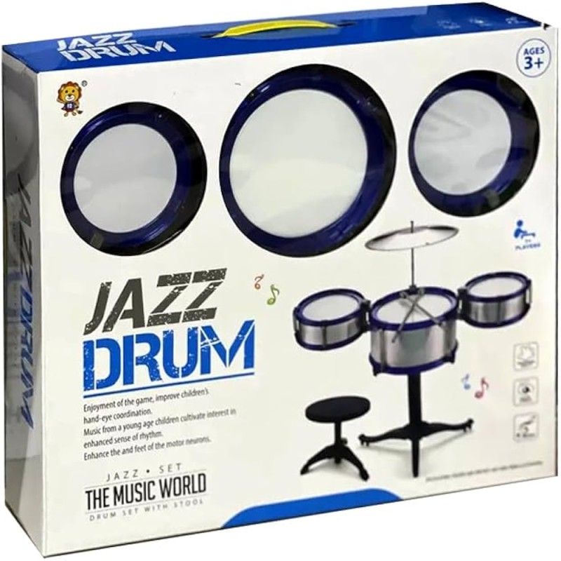 GENERICO - Batería Kids Drums Set  Toca el Ritmo de la Diversión