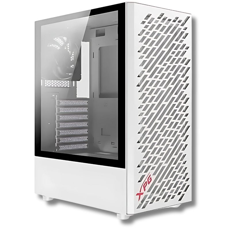 XPG - CAJA ATX XPG VALOR AIR / 4 COOLER / VIDRIO TEMPLADO / BLANCO