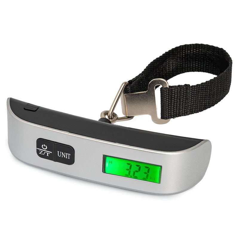 ENERGY PLUS - Pesa Digital Viajera para Maleta y Equipaje Báscula Portátil