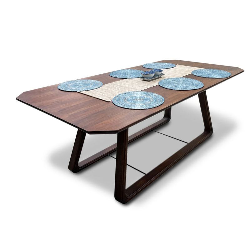 22 GRADOS DECORACION - Juego comedor Gitana con 6 Sillas Roble natural