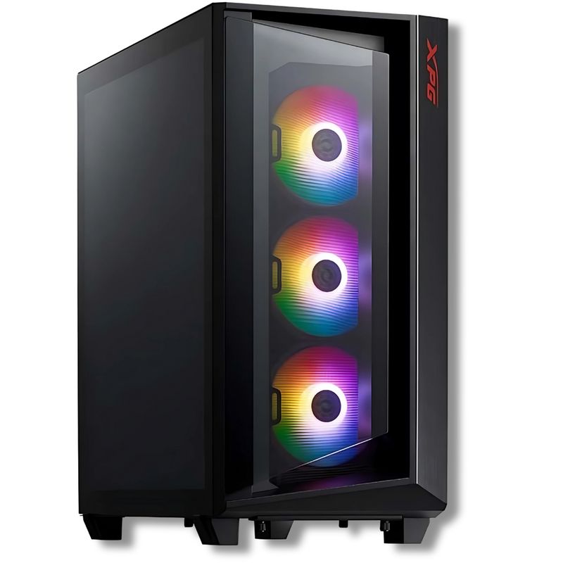 XPG - CAJA ATX XPG BATTLECRUISER / 4 COOLER / 2 VIDRIOS TEMPLADOS / NEGRO