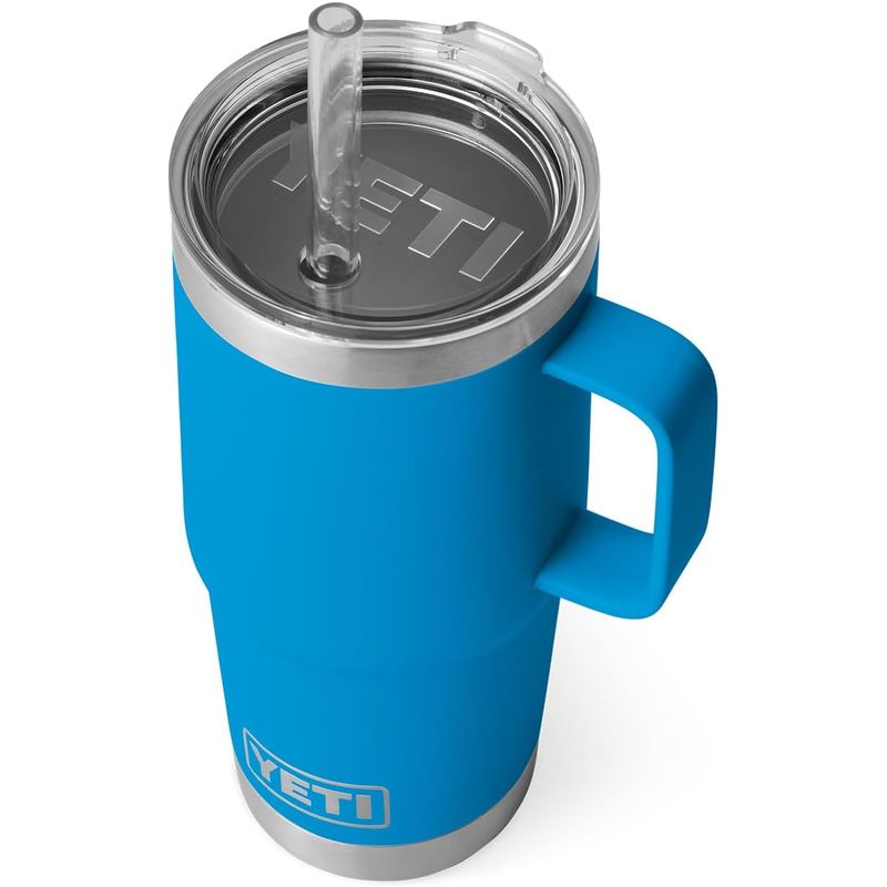 YETI - Vaso YETI Rambler 25 oz con tapa y asa aislado al vacío