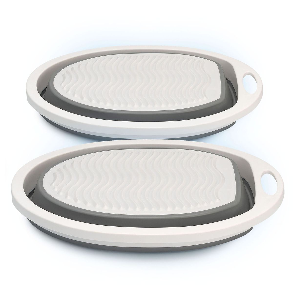 ENERGY PLUS - Set x2 Balde Lavadero Plegable para Ropa Interior o Prendas