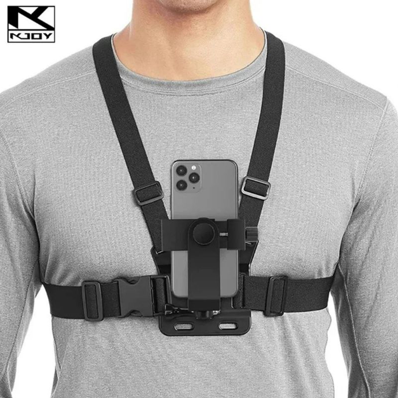 GENERICO - SOPORTE DE PECHO PARA CELULAR O CAMARA GO PRO