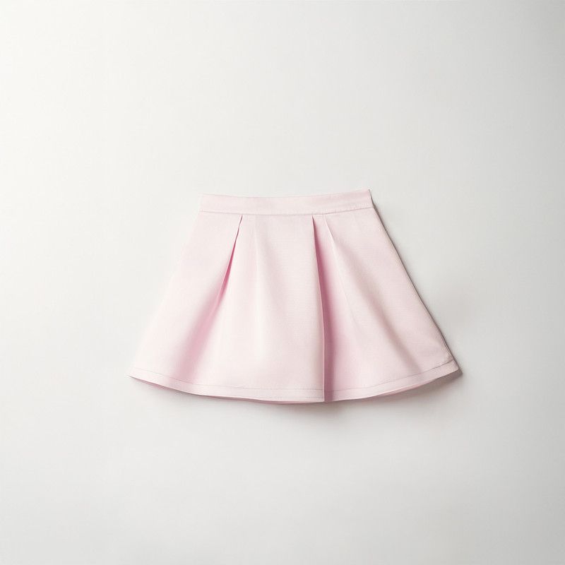 QTORSE - Falda para Niña Satinada Rosa