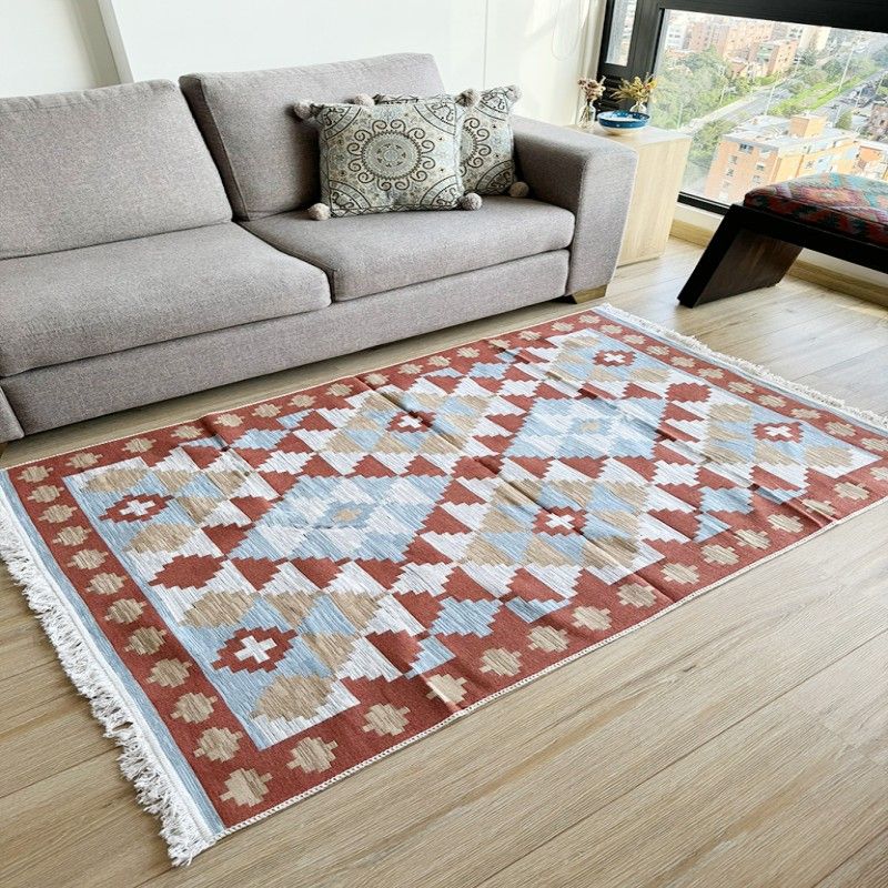 GENERICO - Tapete Kilim Diseño Sumak 180x120 cm - Baklava