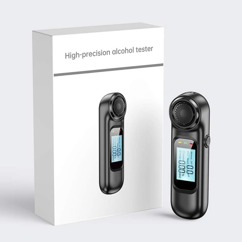 GENERICO - Alcoholimetro digital tester High Precision