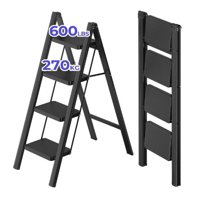 GENERICO - Escalera Metálica 4 Pasos