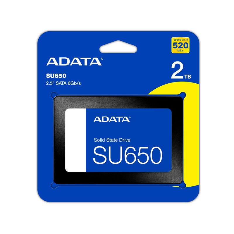 ADATA - Disco De Estado Solido SSD Adata SU650 2tb 3d Sata 2.5