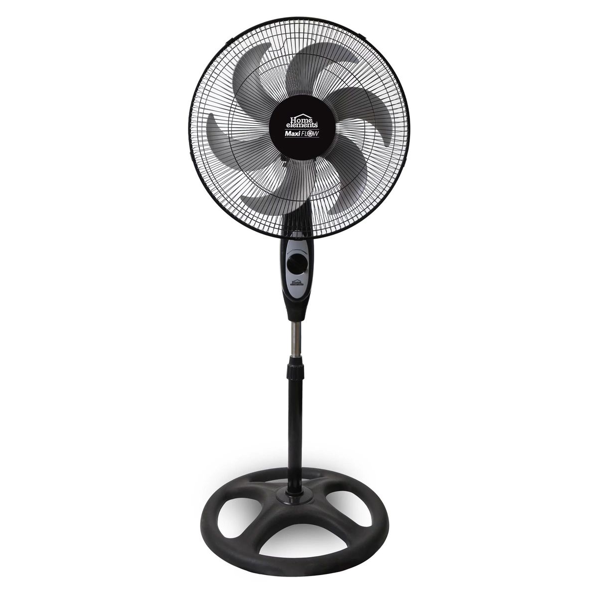 HOME ELEMENTS - Ventilador De Piso Pedestal 18 P 85 Watts