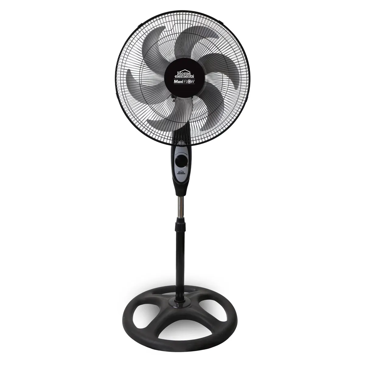 HOME ELEMENTS - Ventilador De Piso Pedestal 18 P 85 Watts