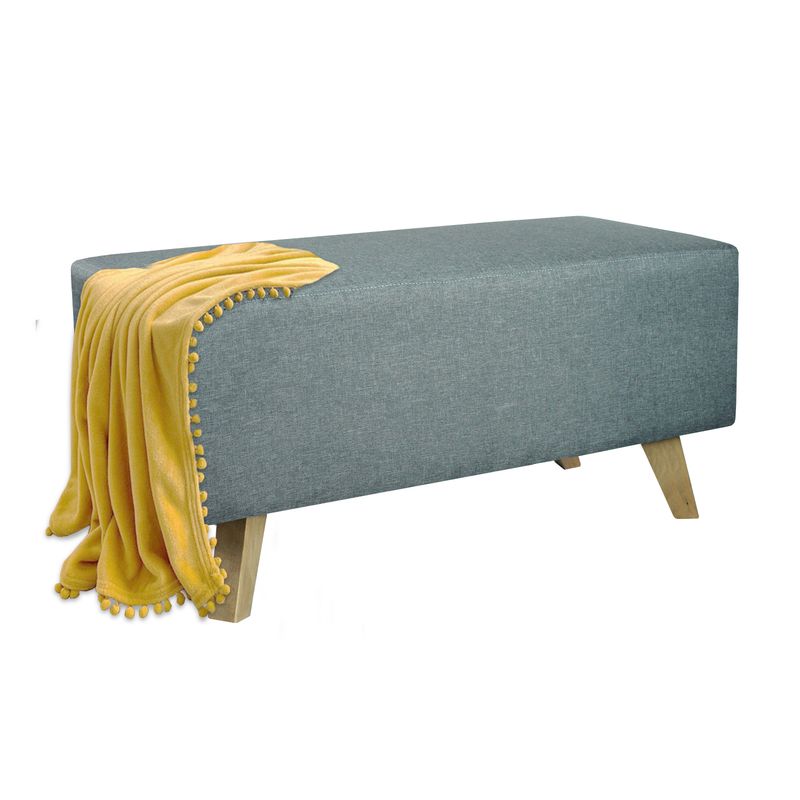 DKO DESIGN - Banqueta Amalia 40x80x40 Gris Memphis