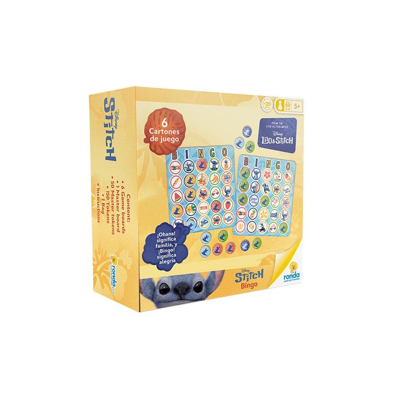 RONDA - Bingo Stitch Juego de Mesa