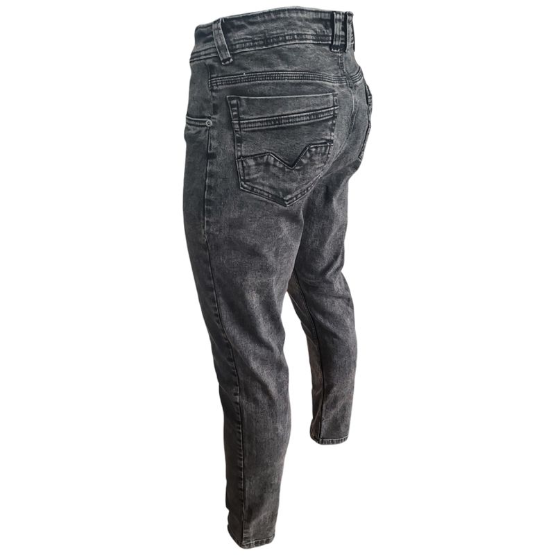 GENERICO - Jeans Negro Comfort para Hombre Entubado
