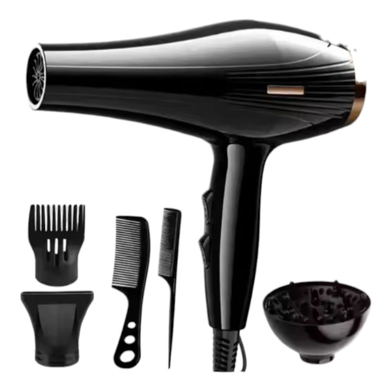 GENERICO - Secador De Cabello Profesional 6 En 1 6000W