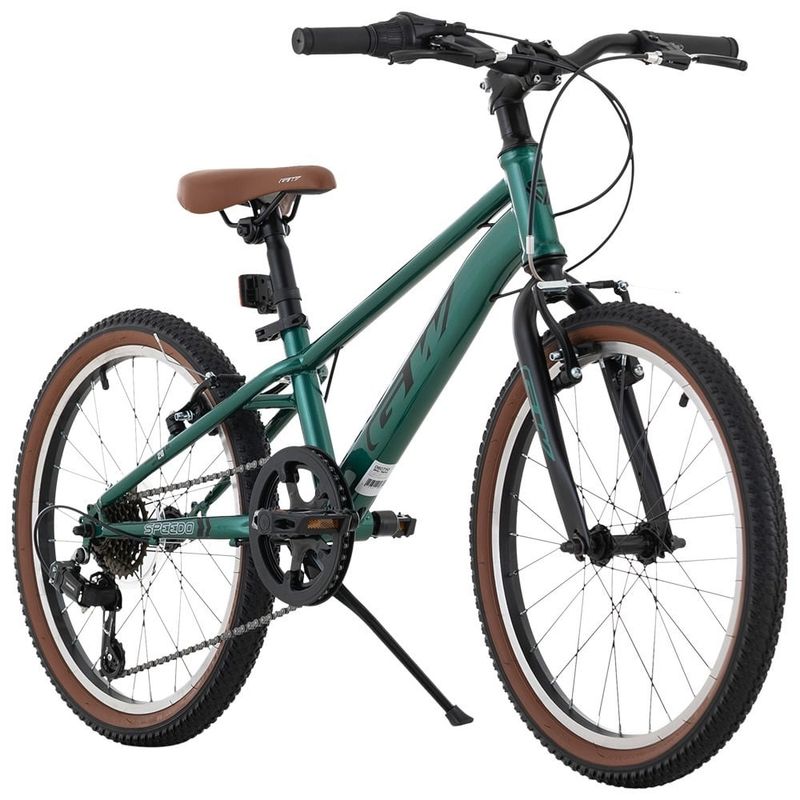 GW - Bicicleta GW SPEEDO Acero Rin 20 7 Vel Talla Unica