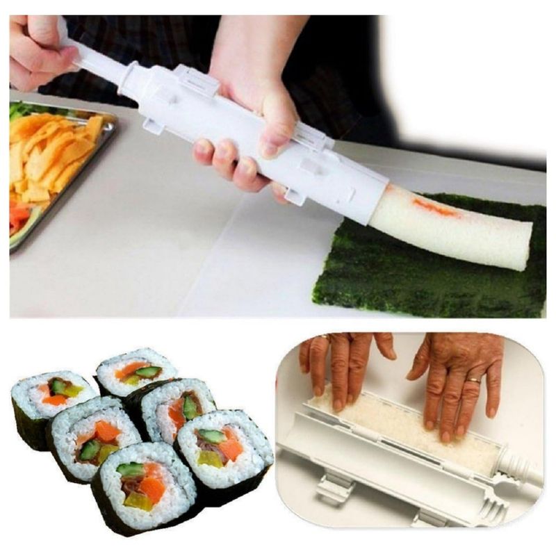 GENERICO - Molde Preparador Para Sushi Enrollar Fácil Y Rápido Tubular