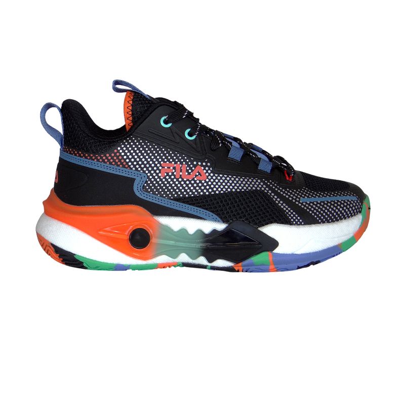 FILA - Botas Fila Damber Hombre-Negro/Naranja