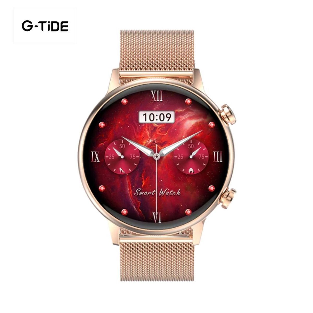 MOBULA - Reloj inteligente G-Tide Romance Pantalla AMOLED - Oro rosa