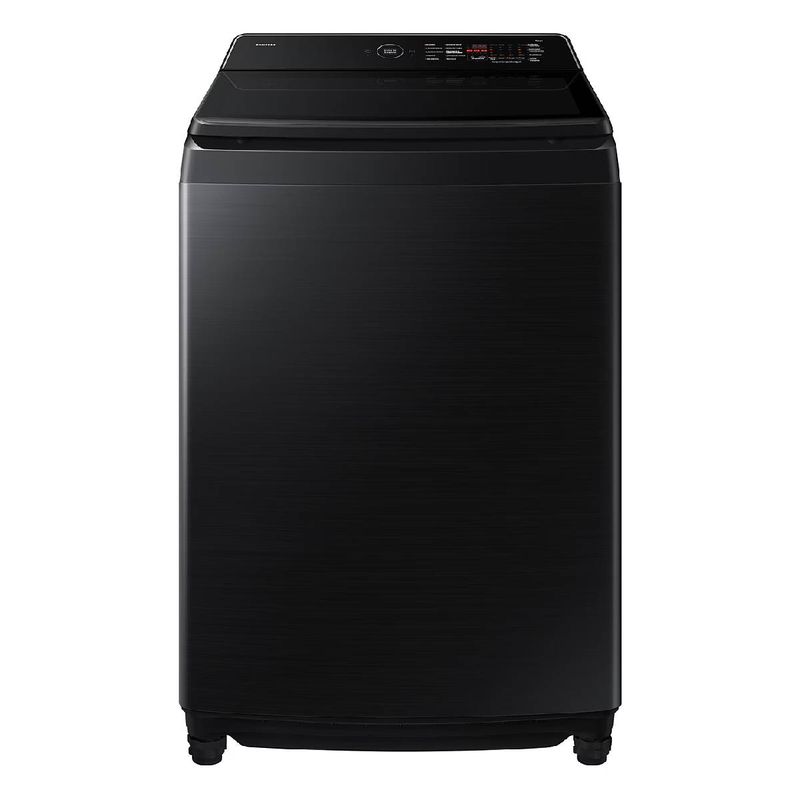 SAMSUNG - Lavadora Samsung 19 Kg carga superior Bespoke AI Wash Negra WA80F19S8BCO