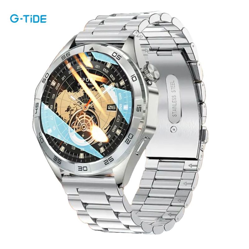 MOBULA - Reloj Inteligente G-TIDE Power Deportivo - Silver