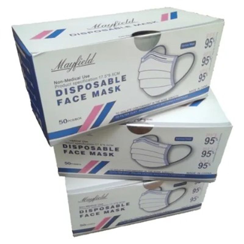 GENERICO - CAJA DE TAPABOCAS X 100 UDS