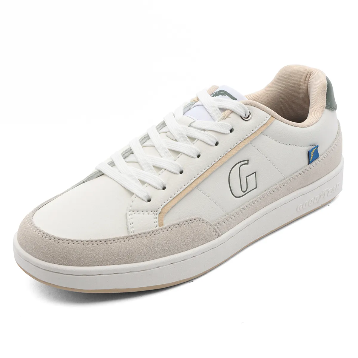 GOODYEAR - Tenis Hombre Goodyear BlancoBeige ASTRA-A